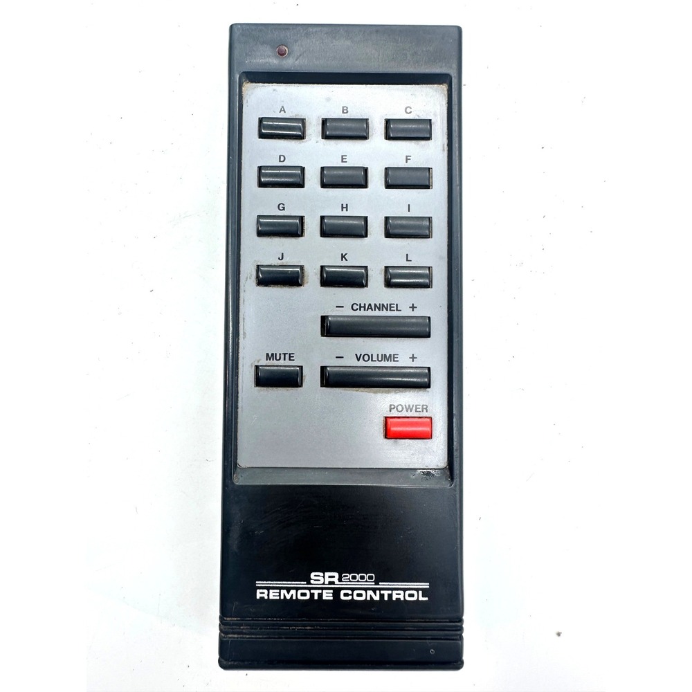 Vintage SR 2000 Series VCR Remote Control OEM Tested Made In Japan